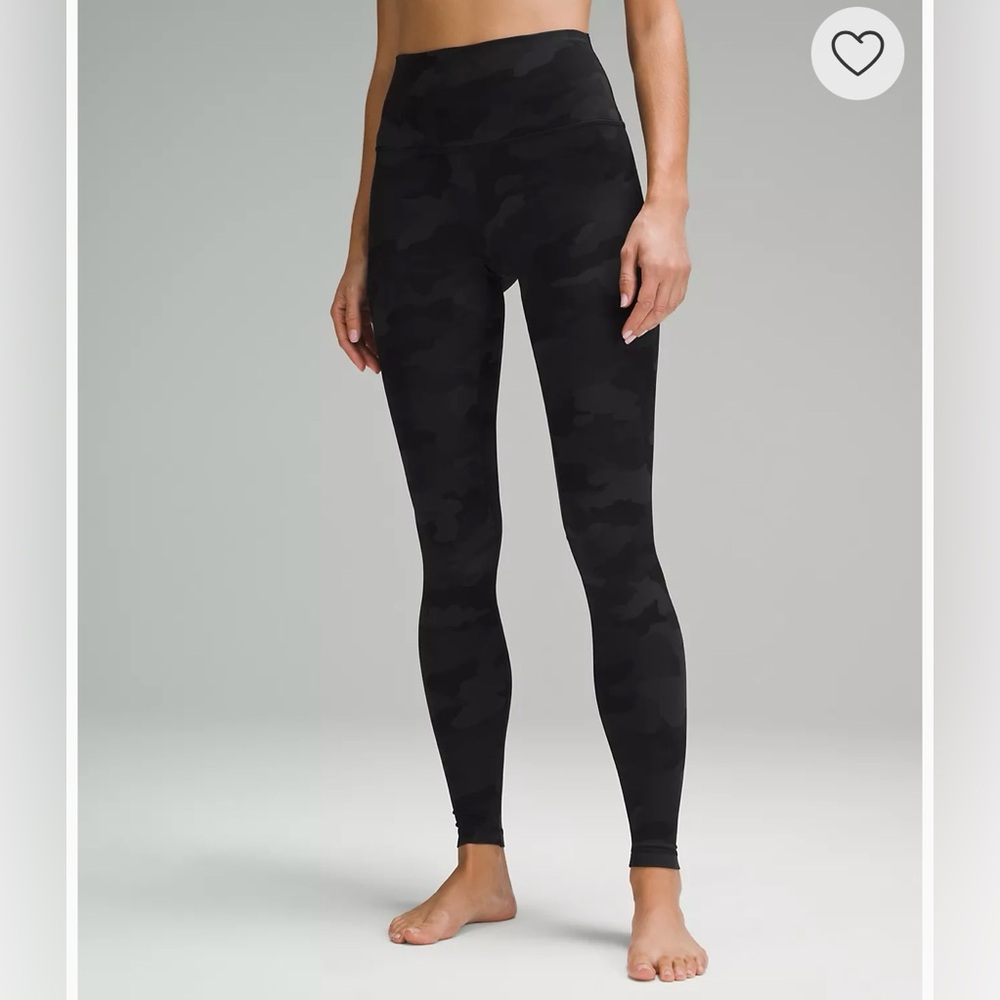 Lululemon align black camo leggings